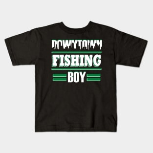 Fishing Fishing Nature Gift Boys Saying Kids T-Shirt